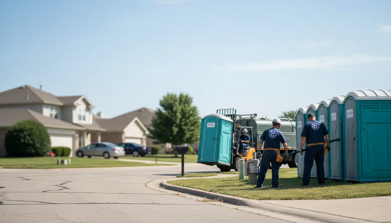 Porta Potty Rental in Ashton, IL near me